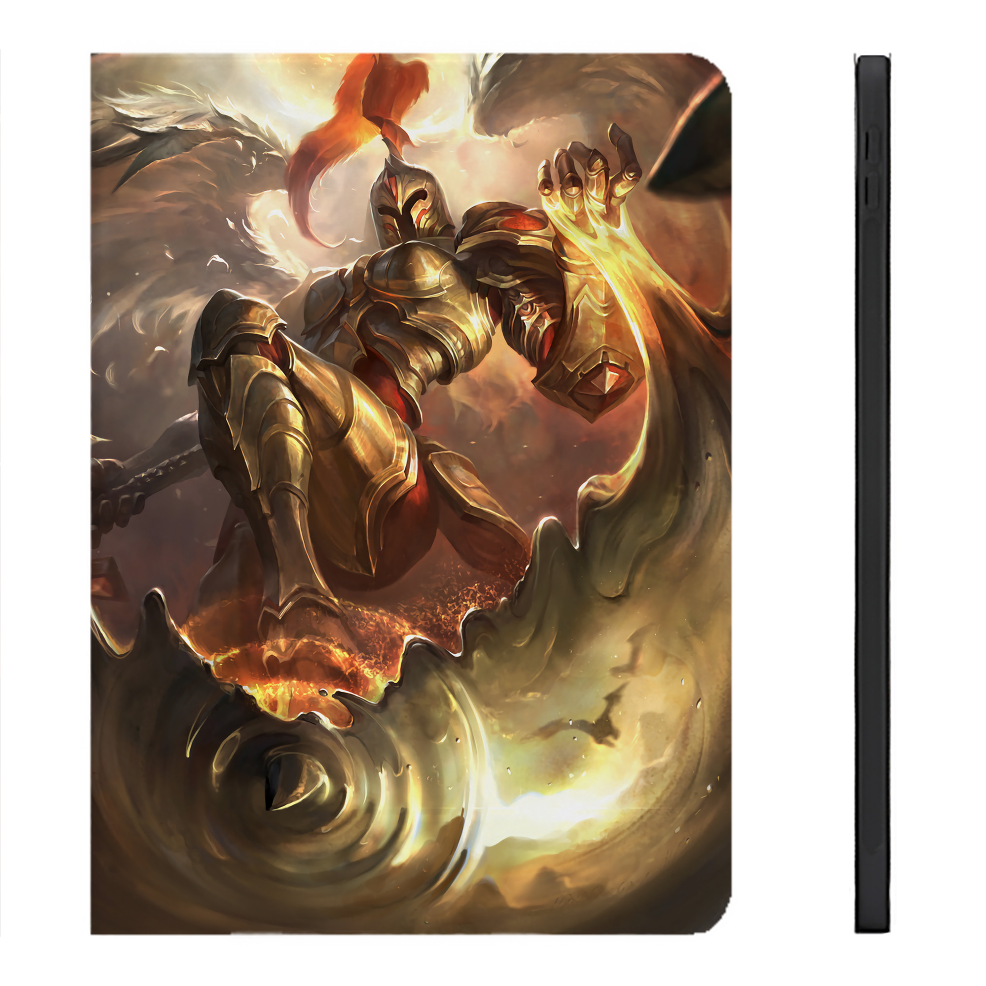 （画像用） リーグ・オブ・レジェンド League of Legends LOL IPadケース ペンホルダー付き ブックスタイルデザイン